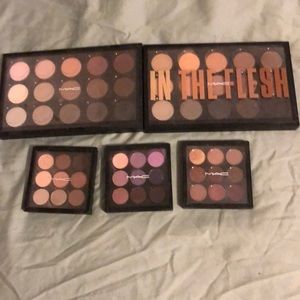 MAC eyeshadow pallettes (5 total)